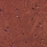 Flitteres hímzett taft - BRONZE